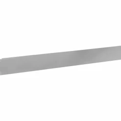vidaXL Gazonrand 10 st 100 x 12 cm Staal zilver