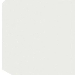 vidaXL Gazonrand 100 x 45 cm Staal Wit