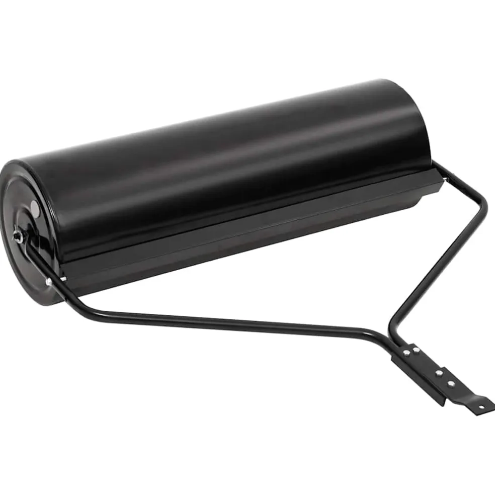 vidaXL Gazonroller duwmodel 63 L ijzer zwart