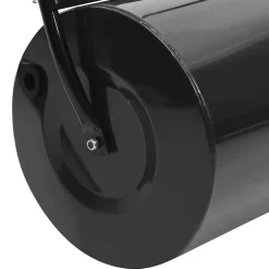vidaXL Gazonroller 50 L 63 cm zwart