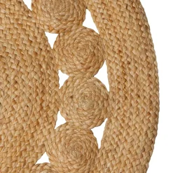vidaXL Gebied Tapijt Naturel 100 x 152 cm Jute