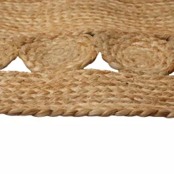 vidaXL Gebied Tapijt Naturel 100 x 152 cm Jute