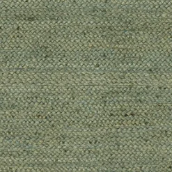 vidaXL Gebied Tapijt Olijfgroen 60 x 110 cm Jute