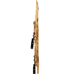 vidaXL Gebogen hekdeur 100 x 90 cm Geïmpregneerd Hazelhout Bruin