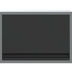 vidaXL Gereedschapskast Zwart en Grijs 50 x 25 x 35 cm Staal