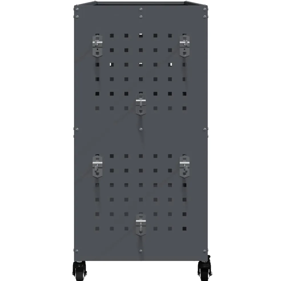 vidaXL Gereedschapswagen Antraciet 75 x 35 x 73 cm Koudgewalst staal