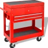 vidaXL Gereedschapswagen Rood 70.5 x 37 x 71 cm Staal