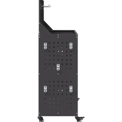 vidaXL Gereedschapswagen Zwart 65 x 35 x 111 cm Koudgewalst staal