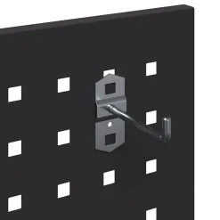 vidaXL Gereedschapswagen Zwart 65 x 35 x 111 cm Koudgewalst staal