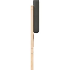 vidaXL Gestoffeerd hoofdbord Bruin en Donkergrijs 200 cm