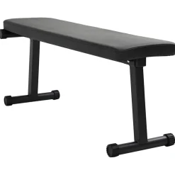 vidaXL Gewicht Bank Zwart 108 x 27 x 41 cm Gepoedercoat staal