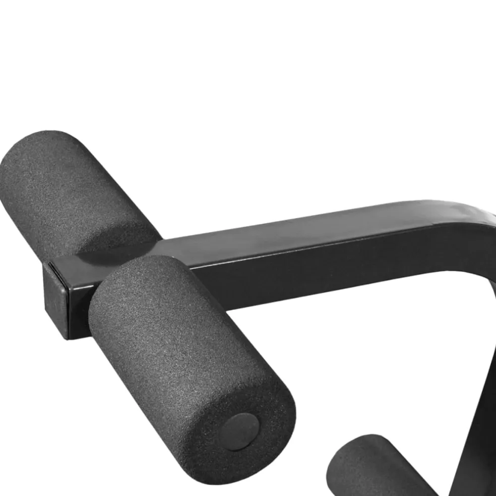 vidaXL Gewichtenbank met gewichtenrek en halterset 30,5 kg