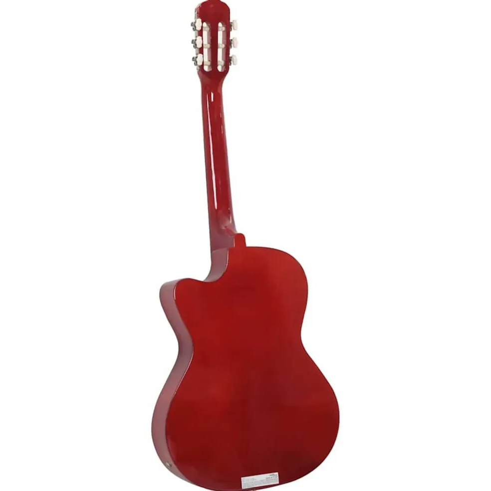 vidaXL Gitaar cutaway met equalizer 6 snaren western klassiek