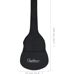 vidaXL Gitaar klassiek beginner met tas 4/4 39