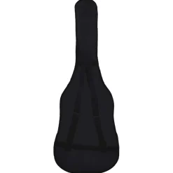 vidaXL Gitaartas voor 4/4 (39") klassieke gitaar 100x37 cm stof zwart