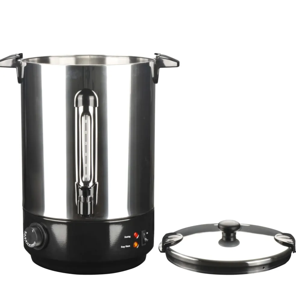 vidaXL Glühwein ketel 2500 W 15 L roestvrij staal