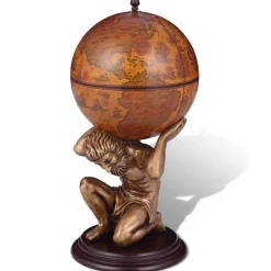 vidaXL Globebar Atlas 42x42x85 cm