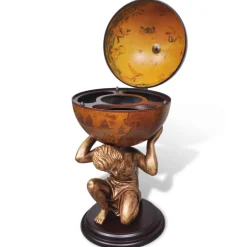 vidaXL Globebar Atlas 42x42x85 cm