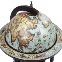 vidaXL Globebar eucalyptushout blauw