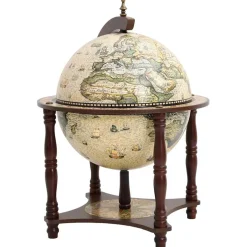 vidaXL Globebar massief eucalyptushout bruin