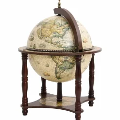 vidaXL Globebar massief eucalyptushout bruin