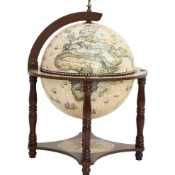vidaXL Globebar massief eucalyptushout bruin