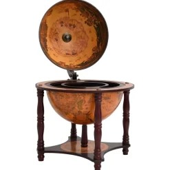vidaXL Globebar massief eucalyptushout bruin