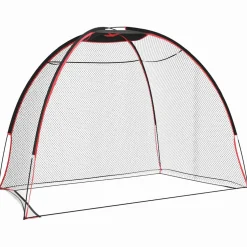 vidaXL Golf Trainingshulpmiddel Zwart 314 x 150 x 206 cm Polyester