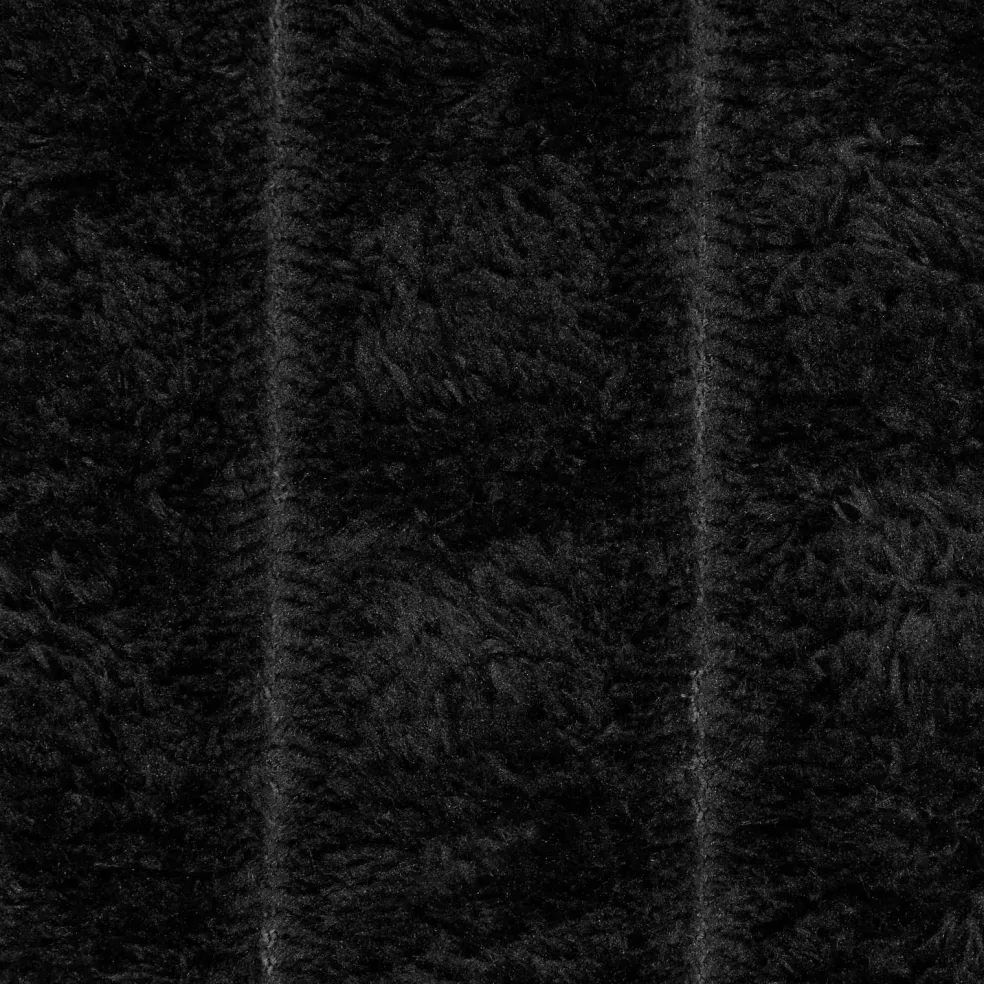 vidaXL Gooi Deken Zwart 150 x 130 cm 0.5 kg Fleece