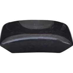 vidaXL Gootsteen 50x35x10 cm marmer zwart