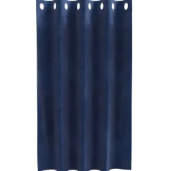 vidaXL Gordijnen 2 st Donkerblauw 140 x 140 cm fluweel