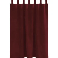 vidaXL Gordijnen 2 st Wijnrood 140 x 140 cm fluweel
