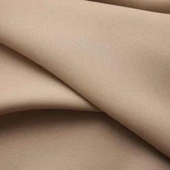vidaXL Gordijnen verduisterend met haken 2 st 140x175 cm taupe