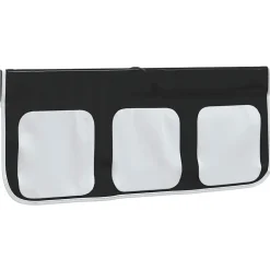 vidaXL Gordijnen voor hoogslaper polyester blauw
