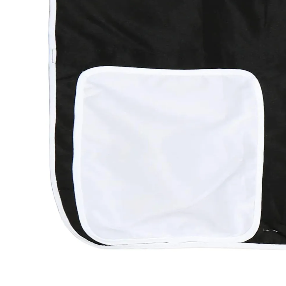 vidaXL Gordijnen voor hoogslaper polyester blauw