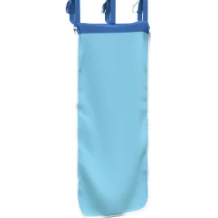 vidaXL Gordijnen voor hoogslaper met tunnel en toren blauw