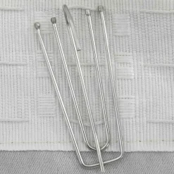 vidaXL Gordijn linnen-look verduisterend met haken 290x245 cm beige