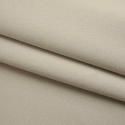vidaXL Gordijn verduisterend met haken 290x245 cm beige