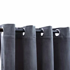 vidaXL Gordijn verduisterend ringen 2 st 140x175 cm fluweel antraciet