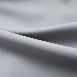 vidaXL Gordijn verduisterend met haken 290x245 cm grijs