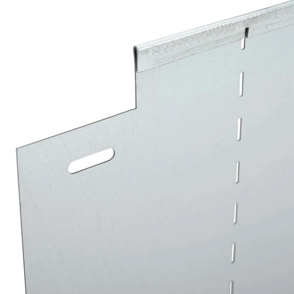 vidaxl Grashek 100 x 14 x 0,07 cm Gegalvaniseerd staal