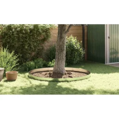 vidaxl Grashek 100 x 20 x 0.07 cm Gegalvaniseerd staal