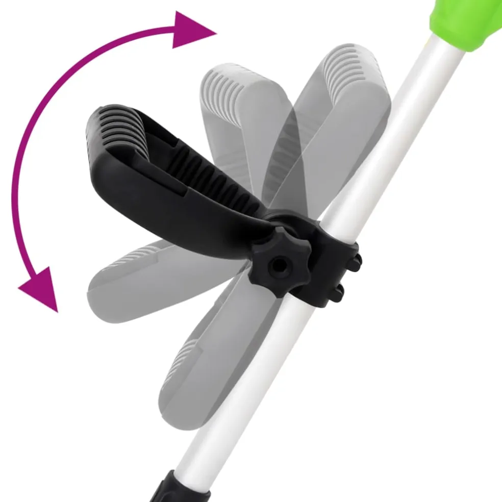 vidaXL Grastrimmer elektrisch telescopisch 29 cm 550 W