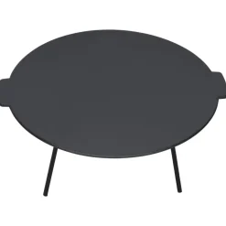 vidaXL Grillplaat Ø44 cm gietijzer