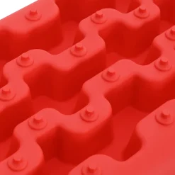 vidaXL Gripplaat 2 st Rood 106 x 30,5 x 7 cm Versterkt nylon