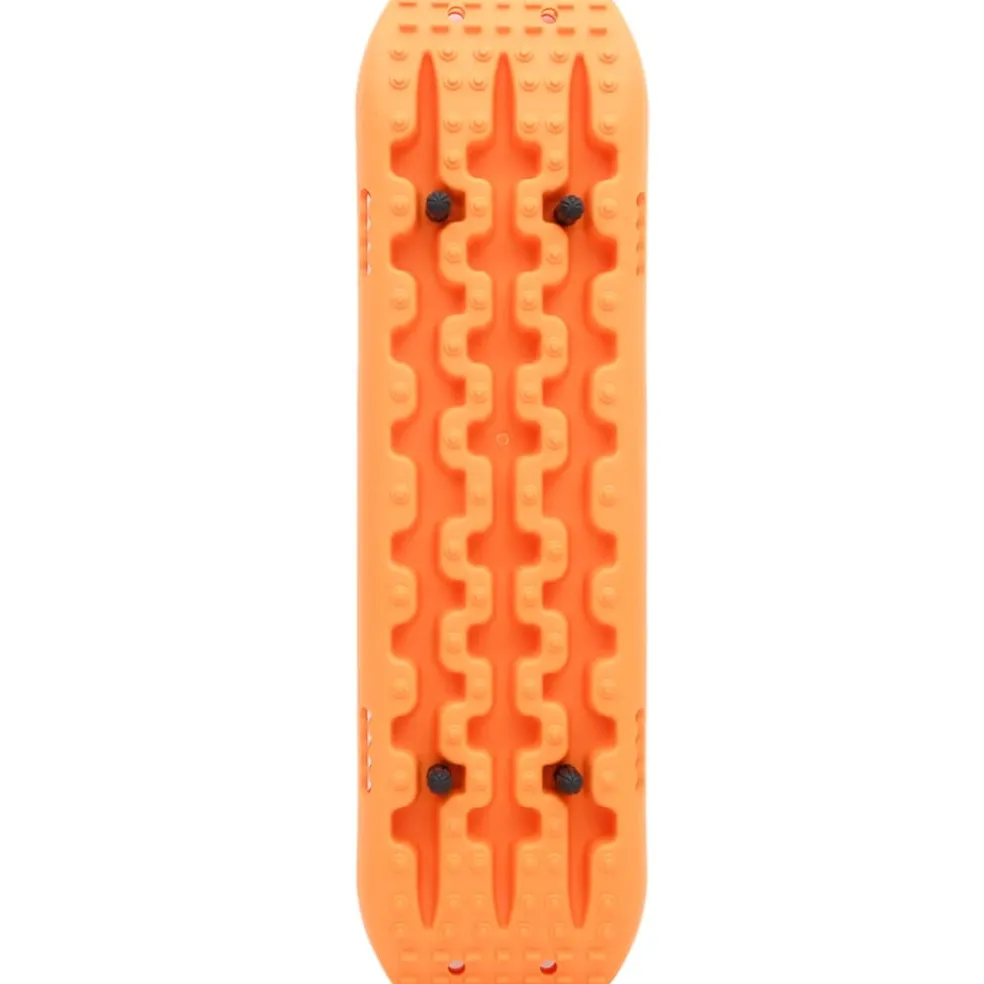 vidaXL Gripplaten 2 st 106x30,5x7 cm nylon oranje