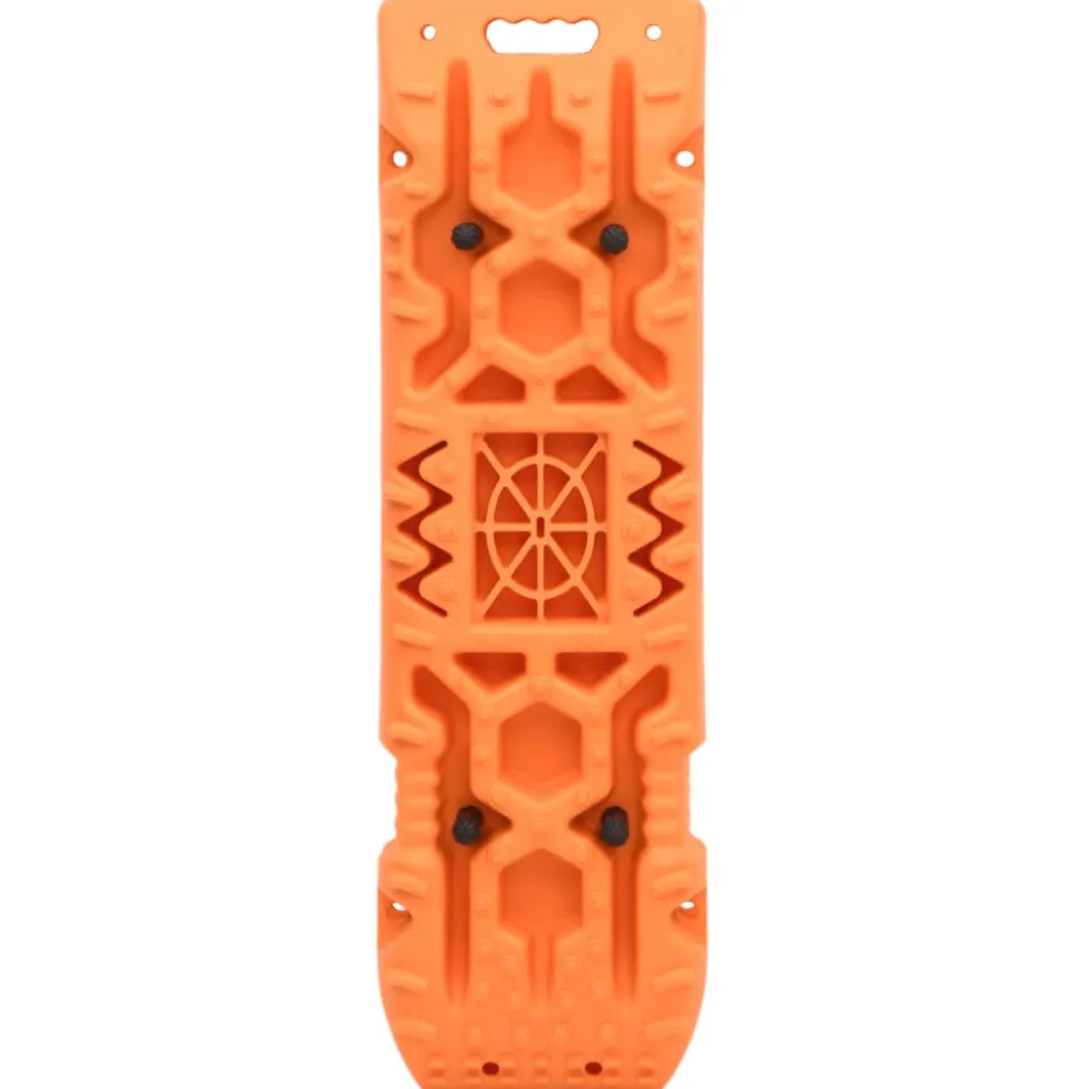 vidaXL Gripplaten 2 st 107x31x7 cm nylon oranje