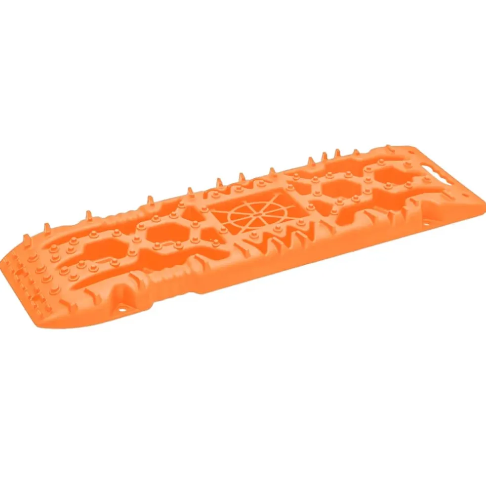 vidaXL Gripplaten 2 st 107x31x7 cm nylon oranje
