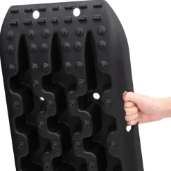 vidaXL Gripplaten 2 st 106x30,5x7 cm nylon zwart