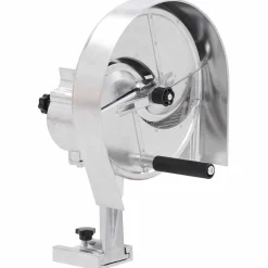 vidaXL Groentesnijder handmatig 22x44,5 cm aluminium zilverkleurig